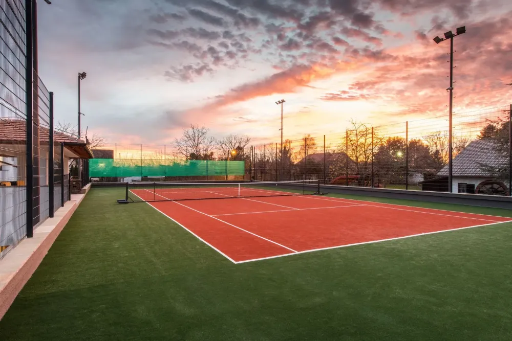 Construction de courts de tennis dans le Calvados